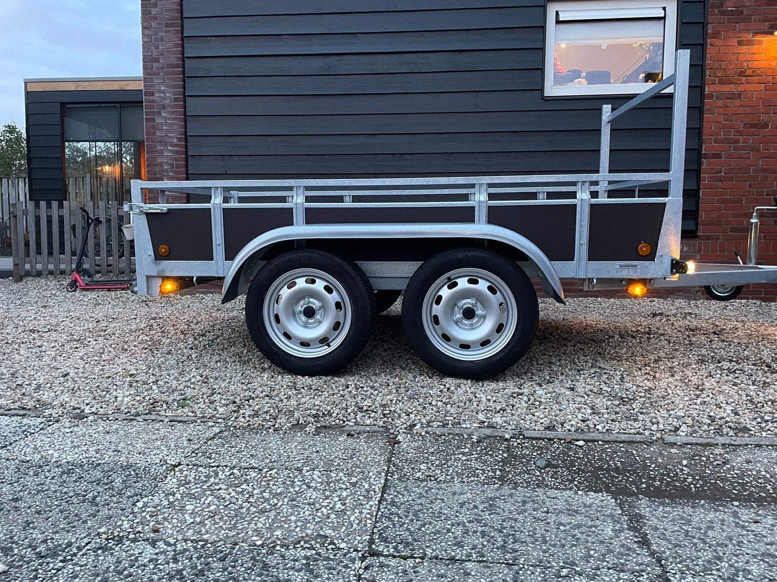 Robuuste ongeremde tandemasser aanhangwagen - nieuw, Ophalen, Nieuw
