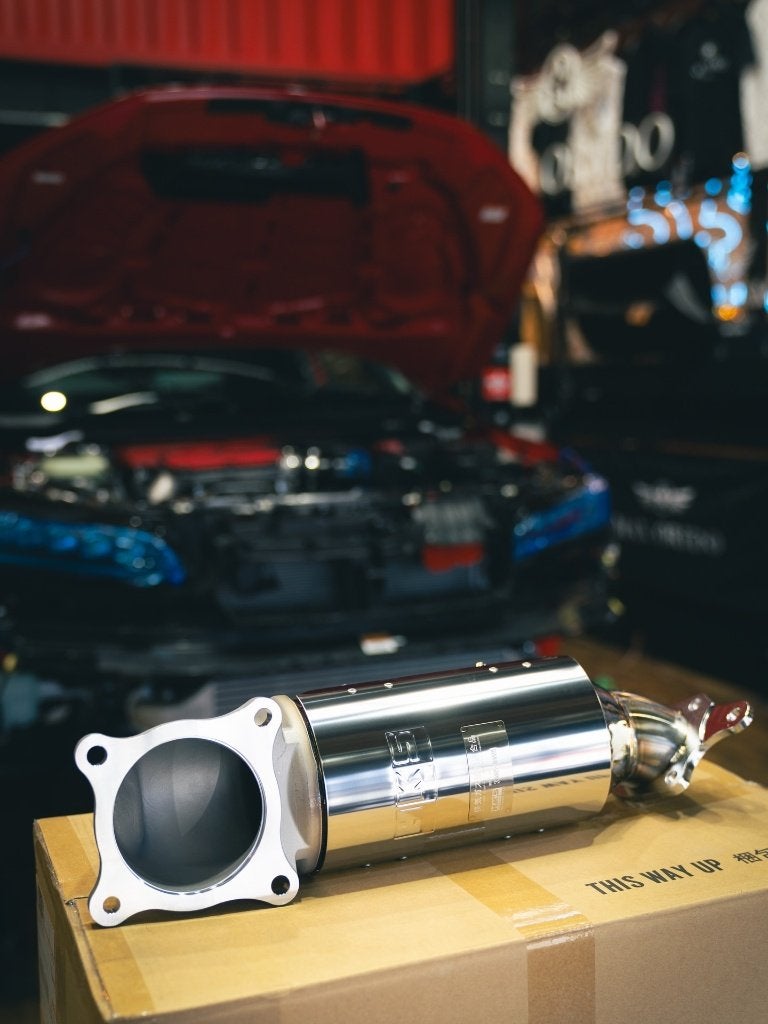 HKS high flow katalysator HFC - Honda Civic Type-R FL5, Ophalen of Verzenden