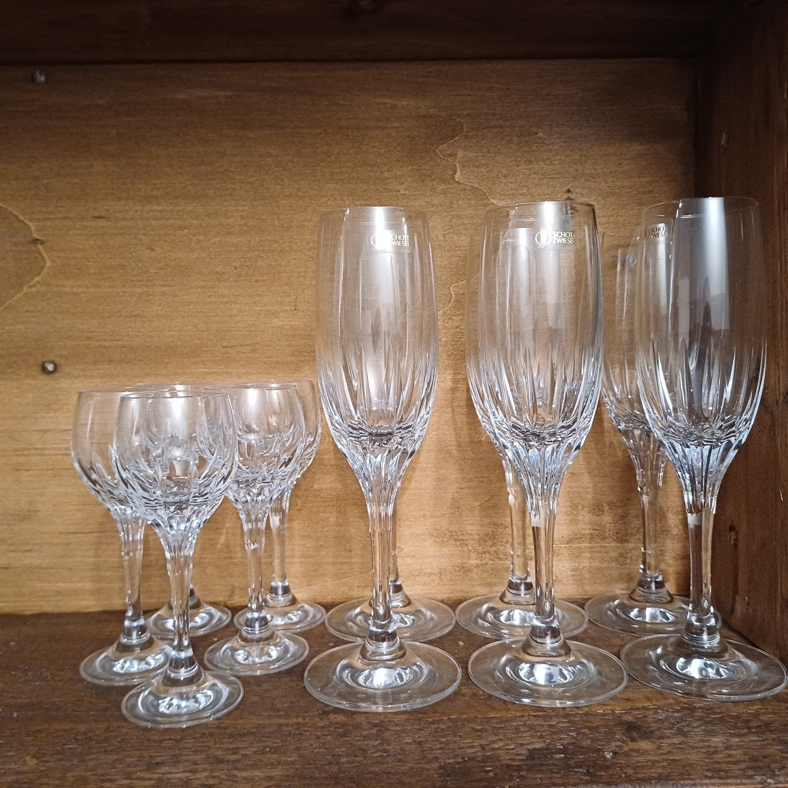 Schott Zwiesel kristallen glasservies Kent, Antiek en Kunst, Ophalen of Verzenden