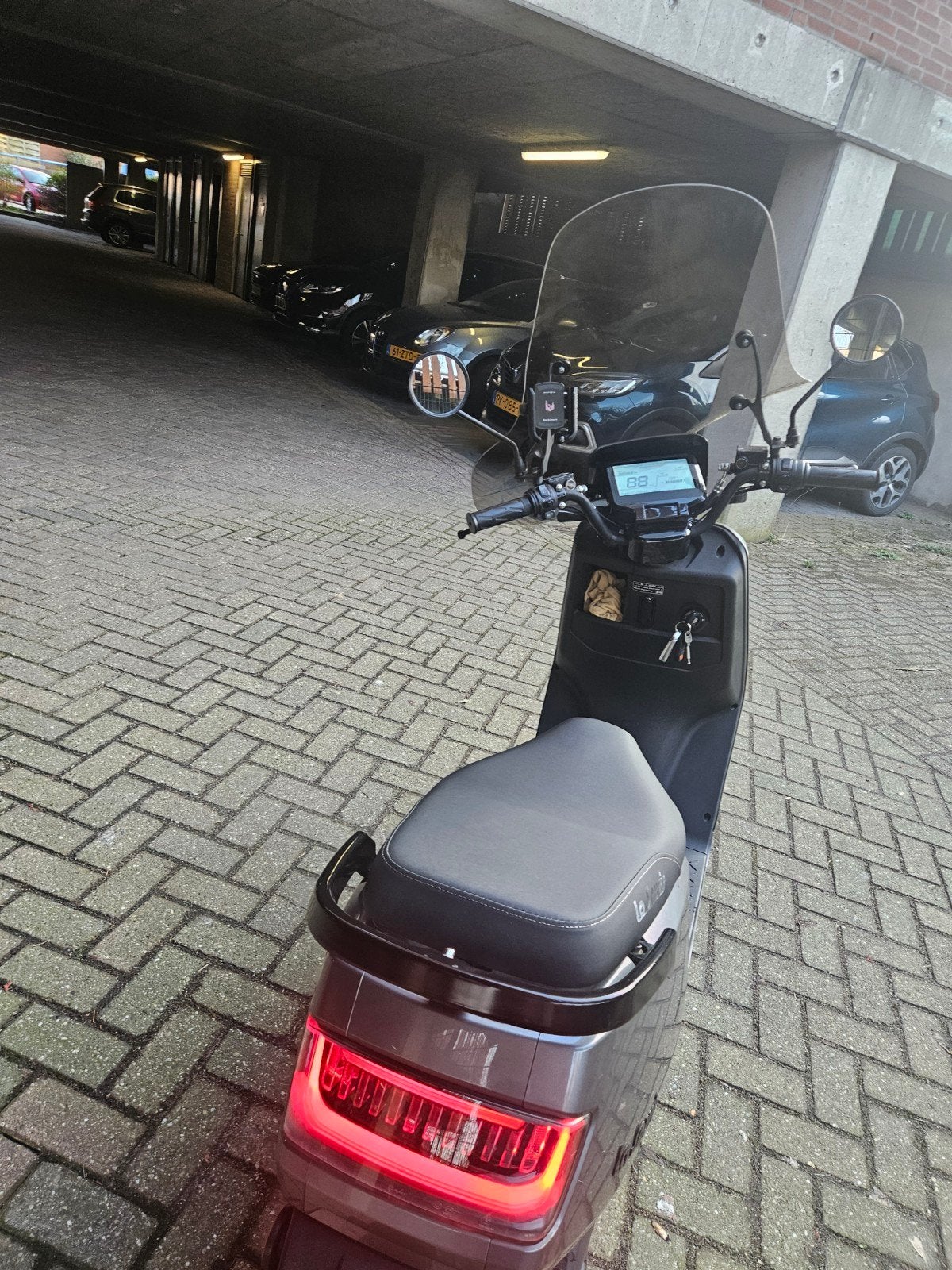 La Souris E ID-S6 Elektrische Scooter 2023 - Geel Kenteken, Ophalen, Gebruikt, Elektrisch, Overige merken