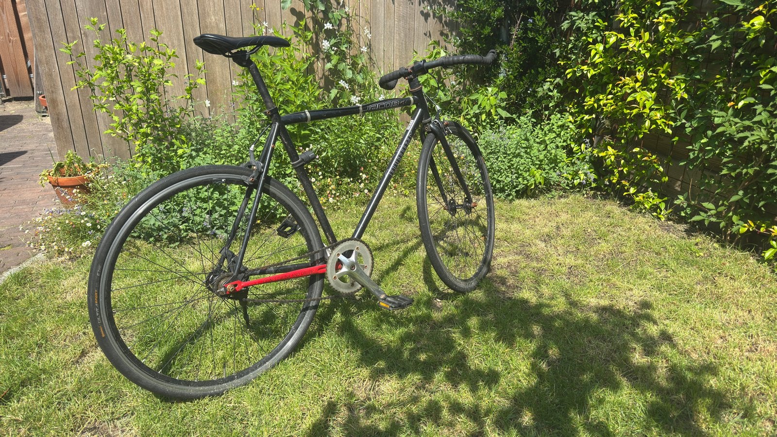 Limited edition Jacob-Bikes Jupiler Fixie, Gebruikt, Velgrem, 53 tot 57 cm, Ophalen