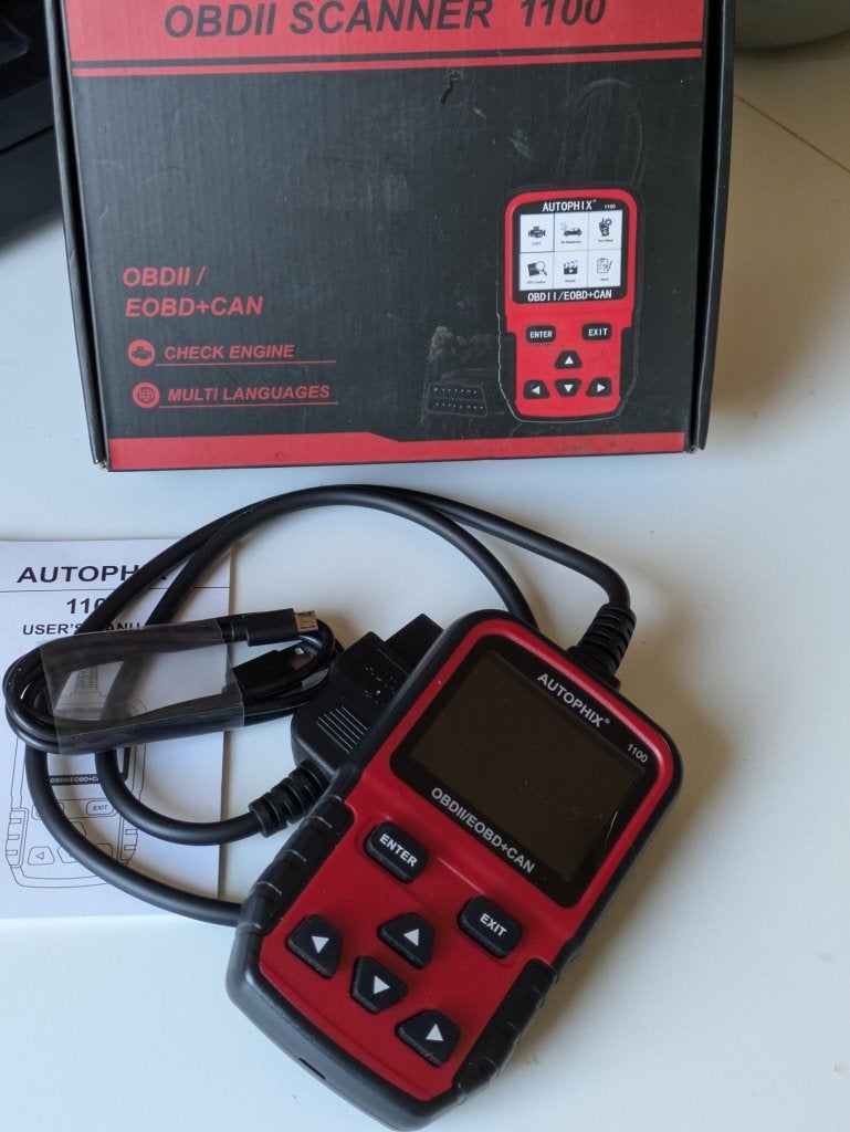 Autophix 1100 OBDII Scanner, Auto diversen, Ophalen of Verzenden, Zo goed als nieuw