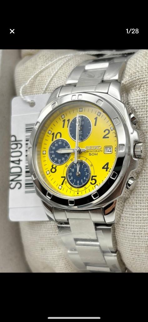 Seiko Chronograph, Verzamelen, Overige Verzamelen, Nieuw, Verzenden