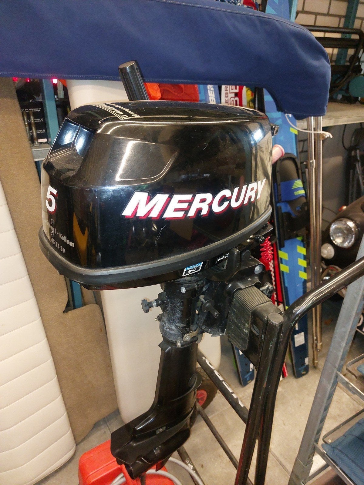 Mercury 6pk 4tackt, Ophalen, Zo goed als nieuw, Benzine, 5 tot 10 pk