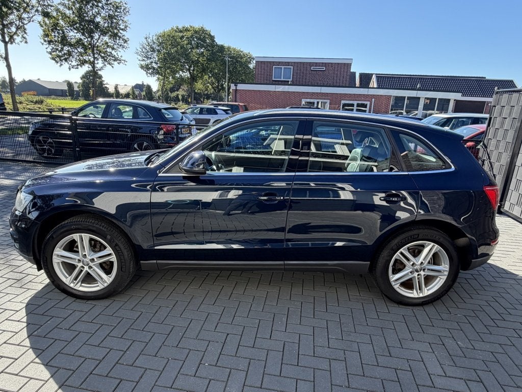 Audi Q5 2.0 TFSI q. Pro Line (bj 2010), Auto's, Euro 5, Gebruikt, 4 cilinders, Blauw