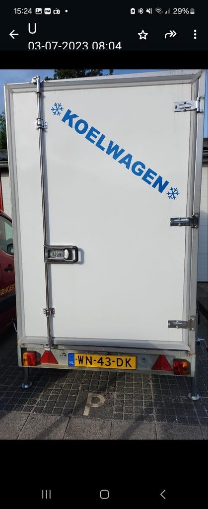 Te huur koelwagen omgeving bollenstreek, Ophalen of Verzenden