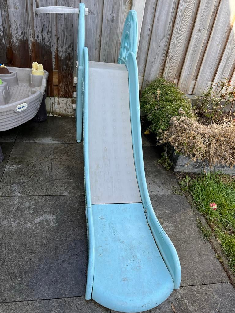 Glijbaan met gebreken (zie foto's), Ophalen, Gebruikt