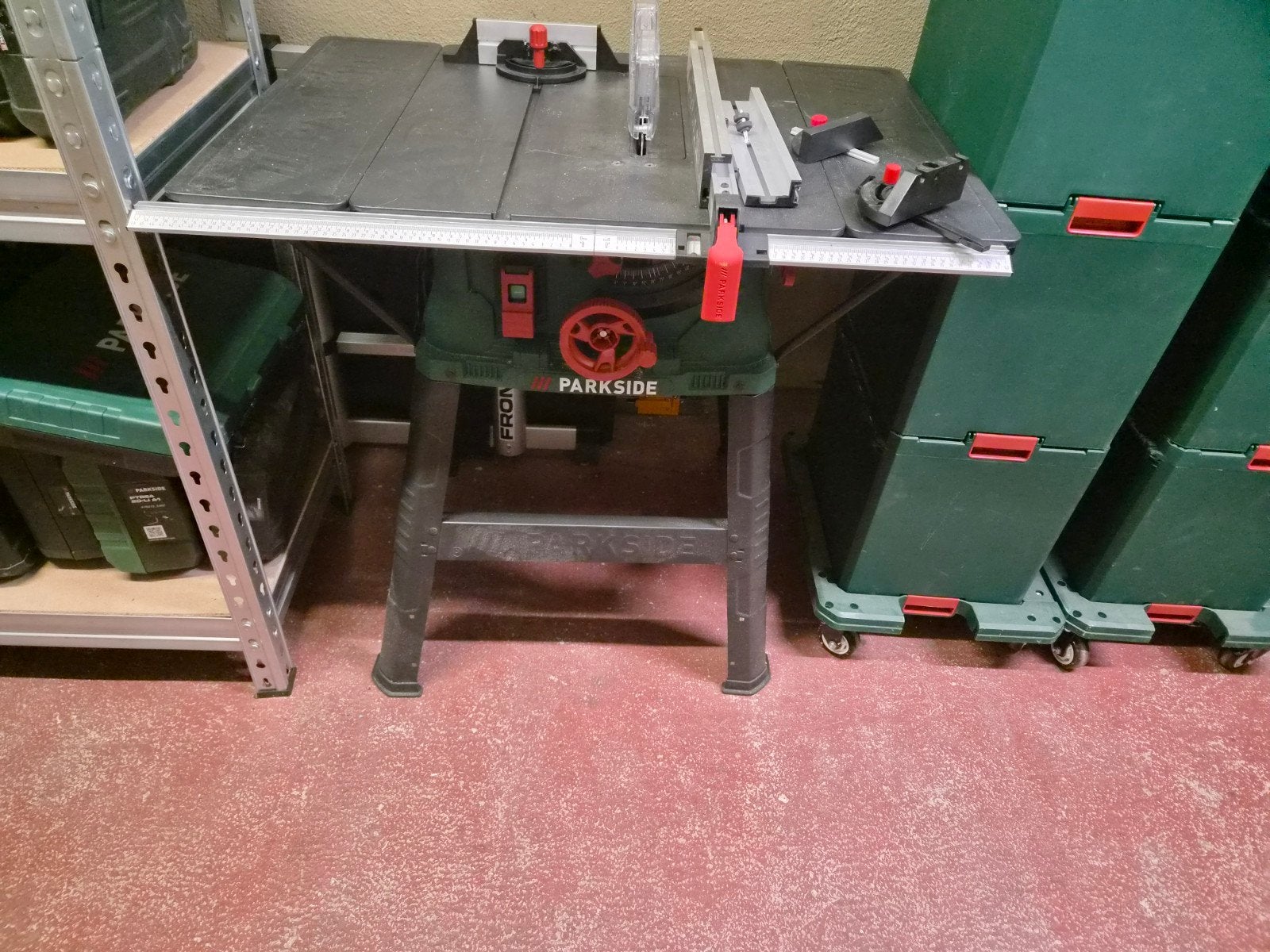 Parkside Tafelzaag - Nieuw en Ongebruikt, Doe-het-zelf en Verbouw, Gereedschap | Zaagmachines, Ophalen, Overige typen, Nieuw, 600 tot 1200 watt