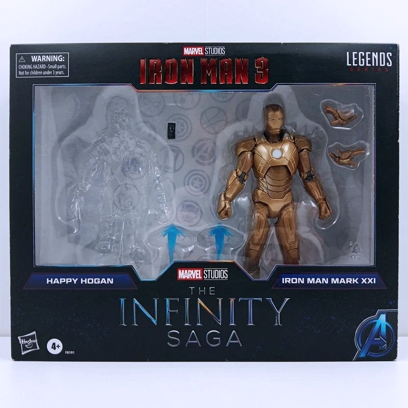 Iron Man Mark XXI Hasbro Marvel Legends actiefiguur, Ophalen of Verzenden, Nieuw