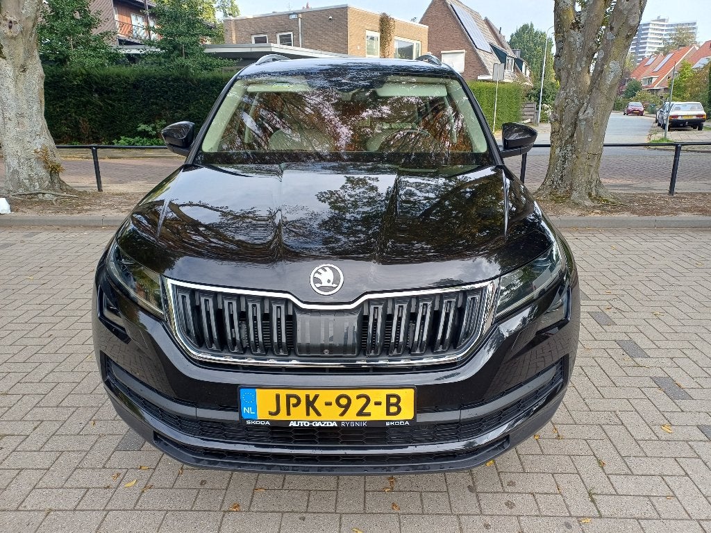 Skoda Kodiaq 2.0 TSI Greentech 191pk Dsg-7 4x4 7pl. 2019, Auto's, Automaat, Beige, Zwart, Vierwielaandrijving