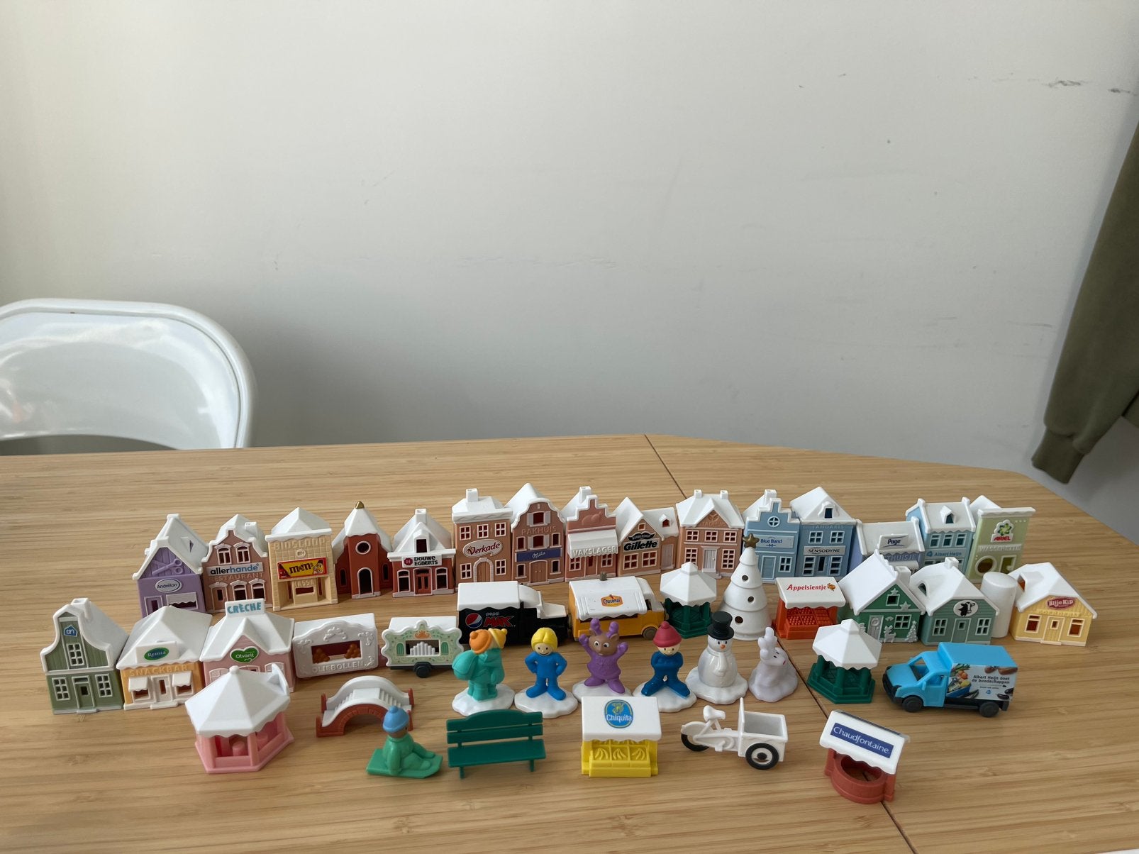 AH kerstdorp 43 stuks, Albert Heijn, Ophalen of Verzenden