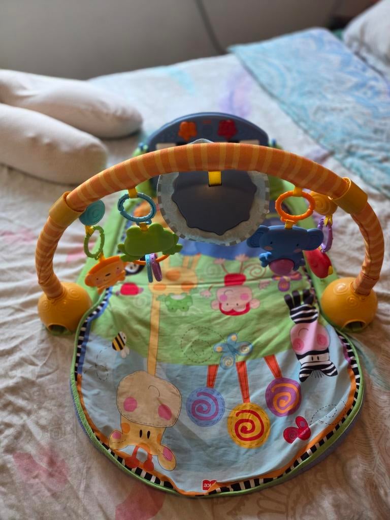 Fisher-Price Muzikale Speelmat met Piano, Ophalen of Verzenden, Zo goed als nieuw, Overige typen, Met licht