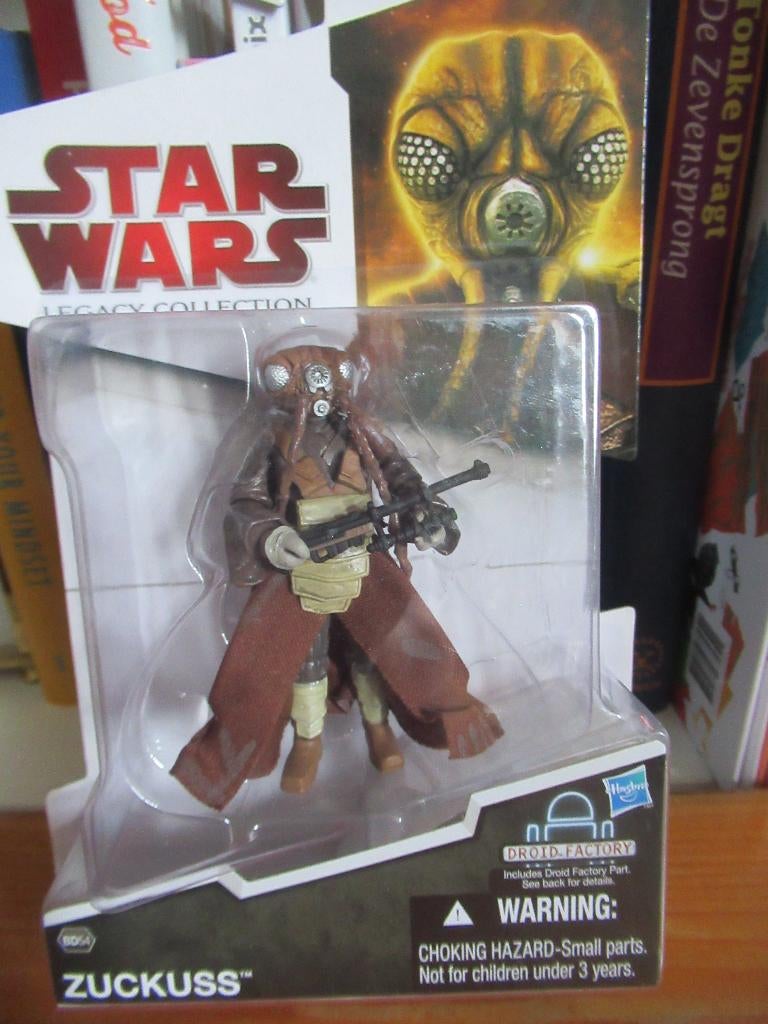 Star Wars Legacy RED ZUCKUSS bounty hunter BD54 (2009), Verzamelen, Star Wars, Ophalen of Verzenden, Nieuw, Actiefiguurtje