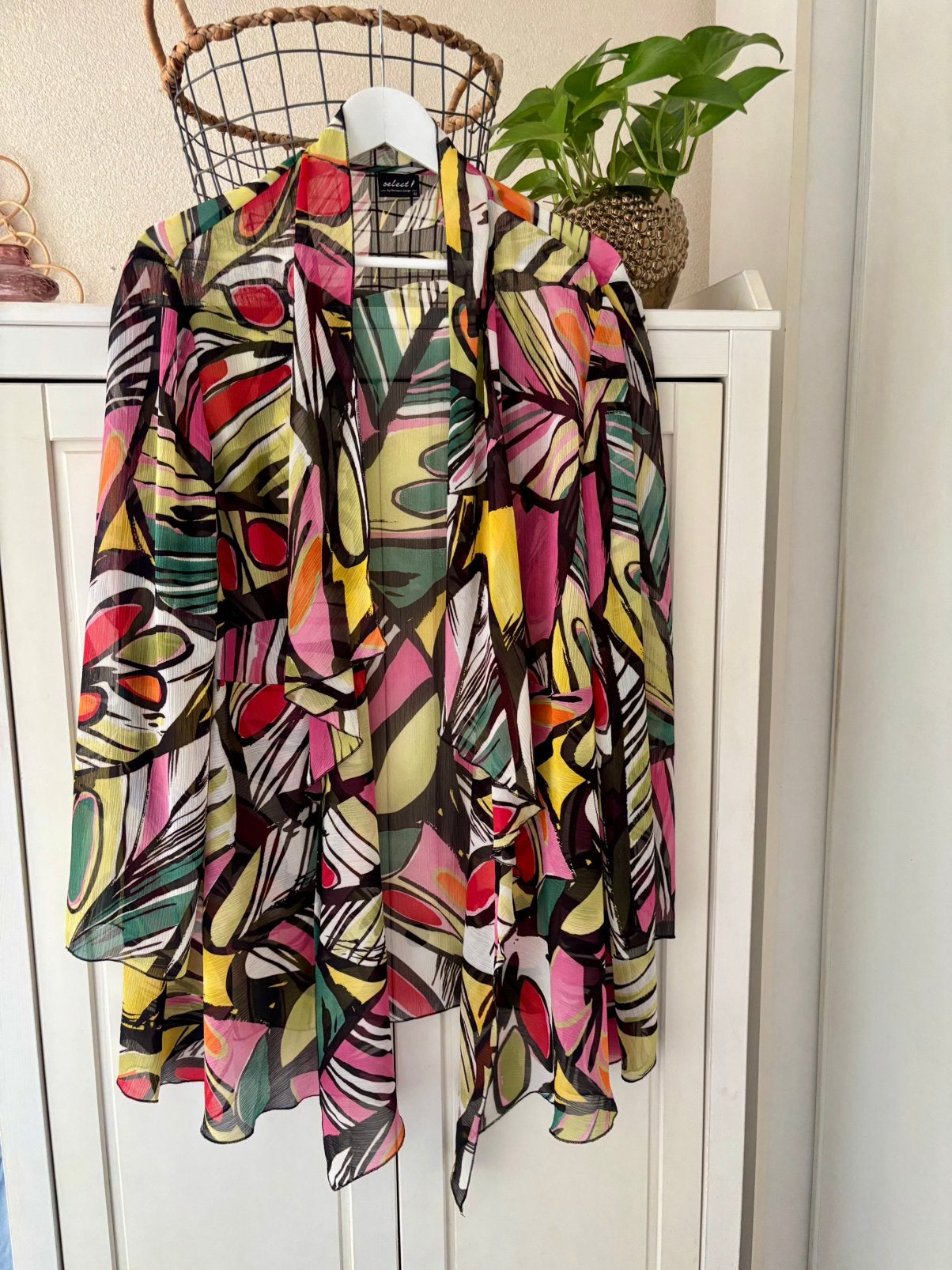 Select by Hermann Lange vest maat 50, Ophalen of Verzenden, Zo goed als nieuw, Roze, Trui of Vest