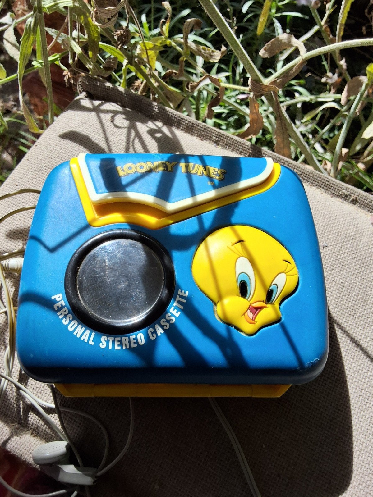 Looney Tunes Tweety walkman Cassette Speler vintage 80/90, Ophalen of Verzenden, Walkman