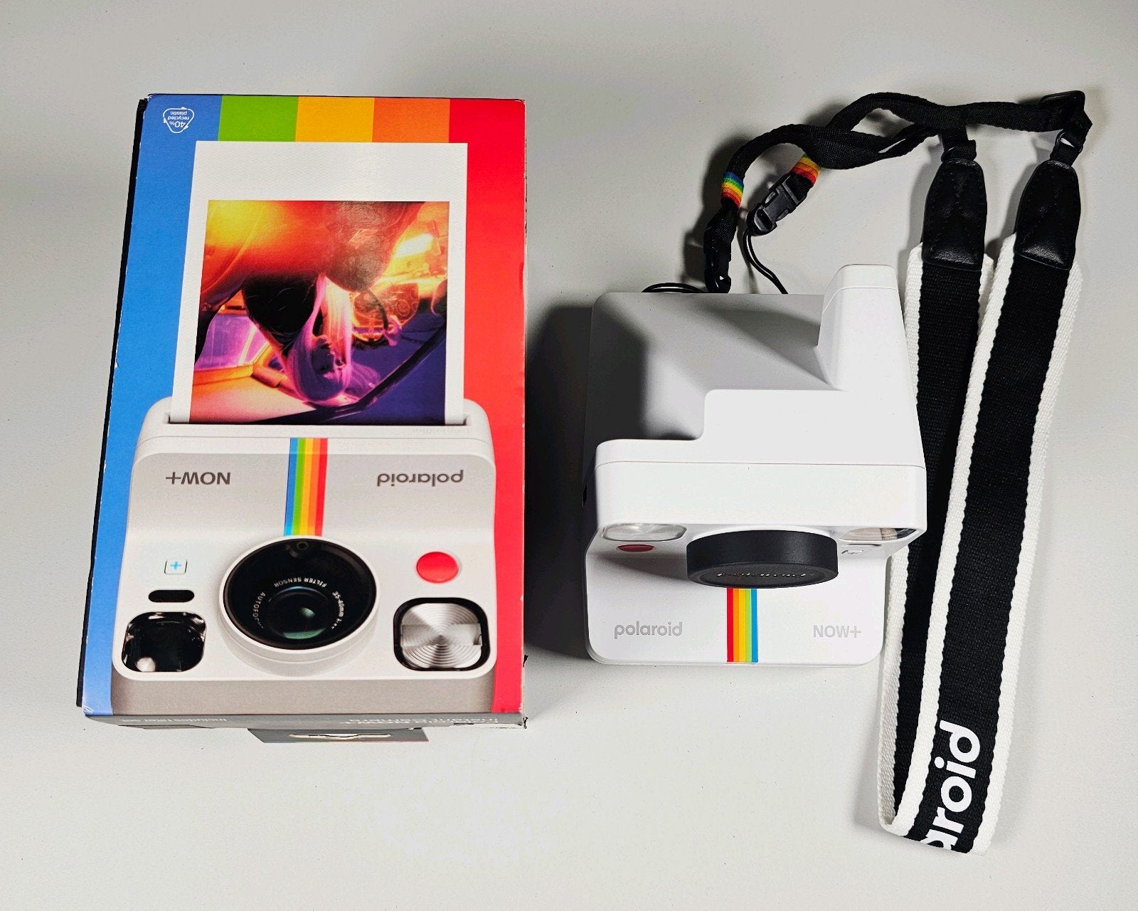 Polaroid Now+ Gen 2 – Wit (Inclusief Filter Set), Ophalen of Verzenden, Zo goed als nieuw, Nvt, Overige Merken
