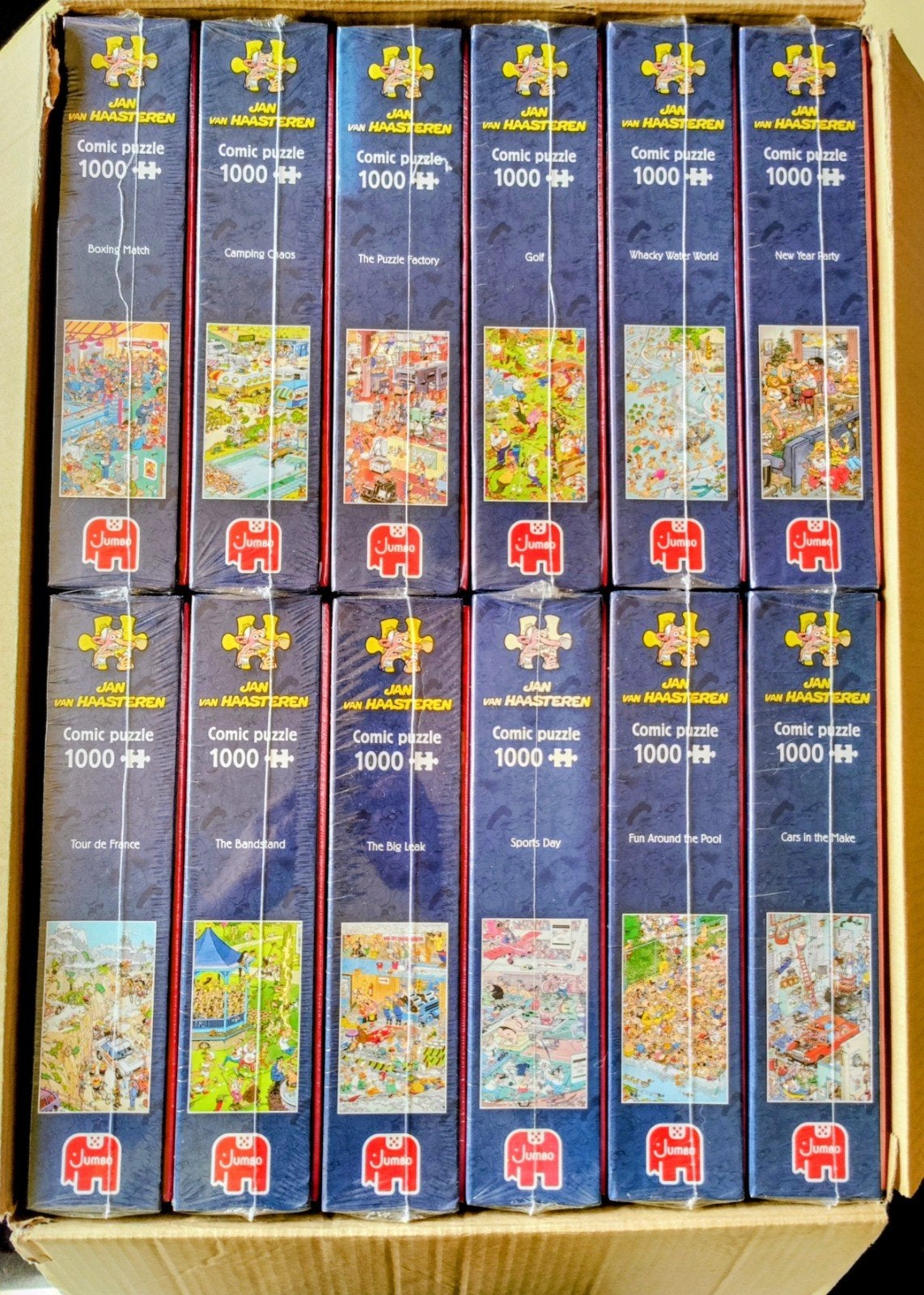 Laatste sets Jan van Haasteren Scandinavische reeks 2022, Ophalen of Verzenden, 500 t/m 1500 stukjes, Nieuw, Legpuzzel