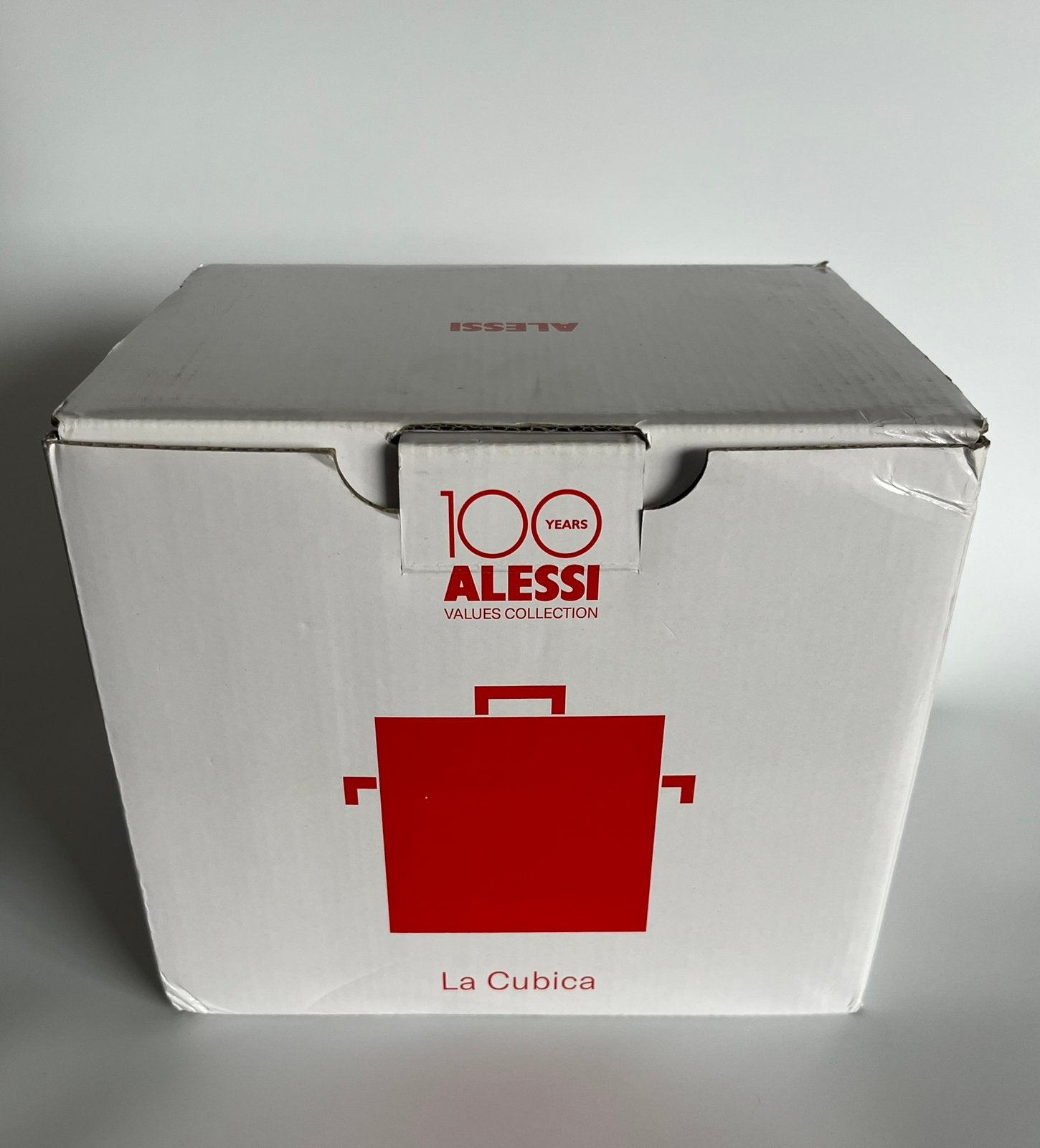 Alessi AR03 “La Cubica” pan, Aldo Rossi, Ophalen, Nieuw, Aluminium, Overige typen