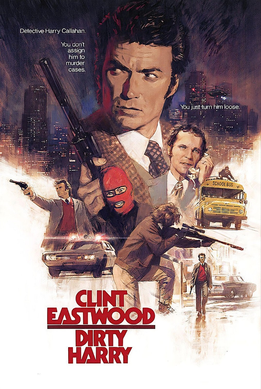Dirty harry, Ophalen of Verzenden, Zo goed als nieuw, A1 t/m A3, Film en Tv