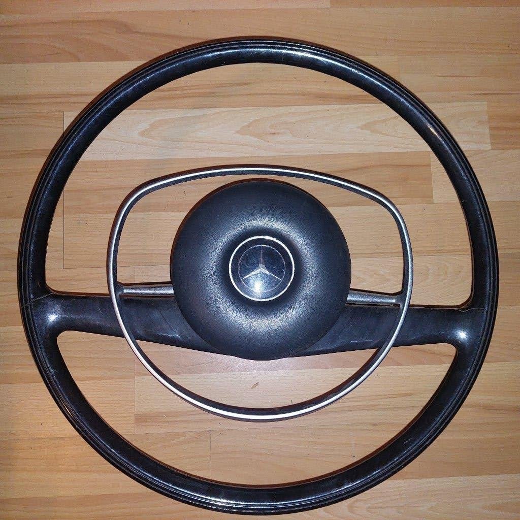 W114 W115 Mercedes type 1 zwart stuur, Ophalen of Verzenden, Gebruikt, Mercedes-Benz