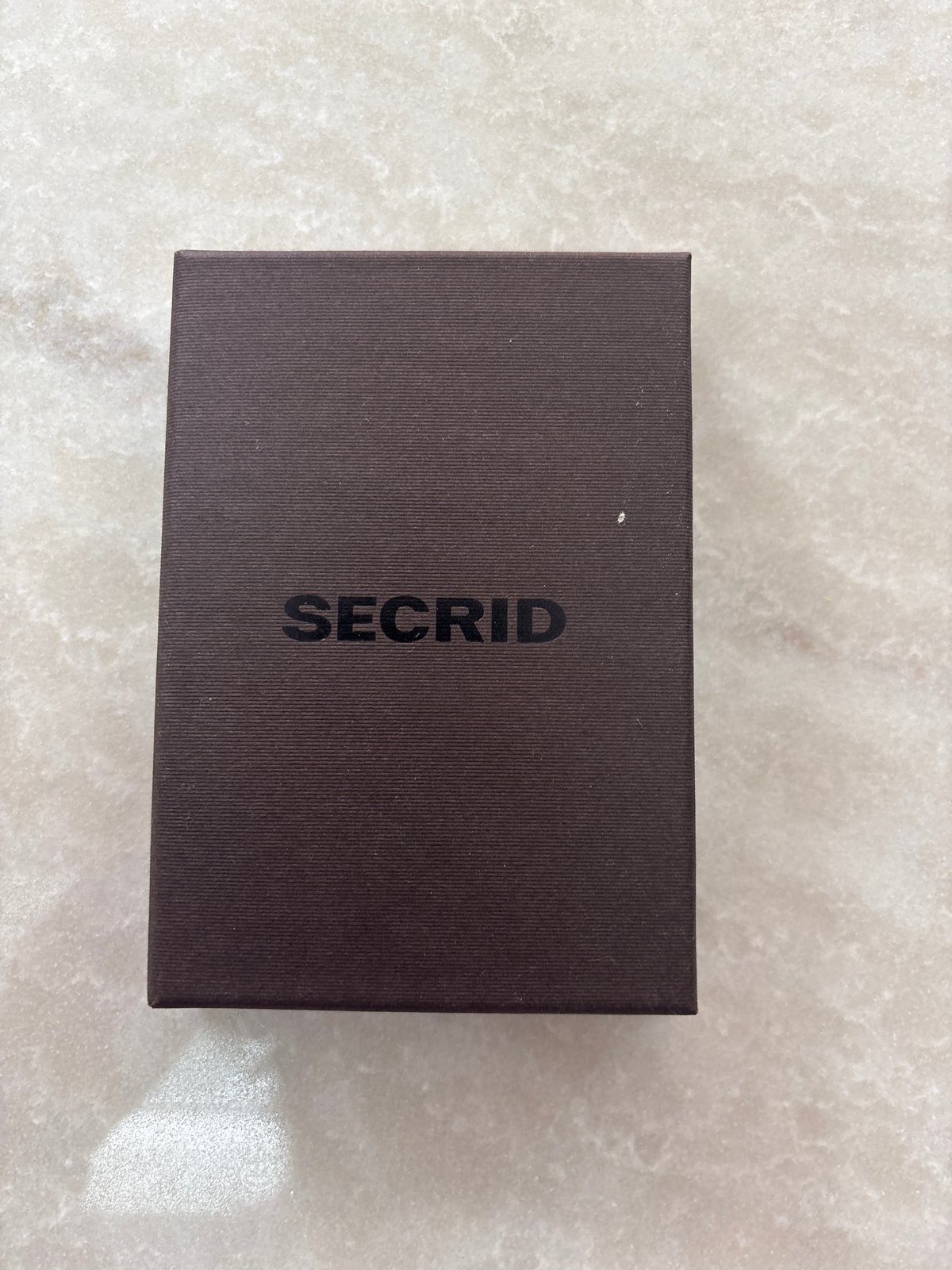 Secrid Miniwallet - Compacte Pasjeshouder en Portemonnee, Overige merken, Gebruikt, Bruin, Ophalen of Verzenden