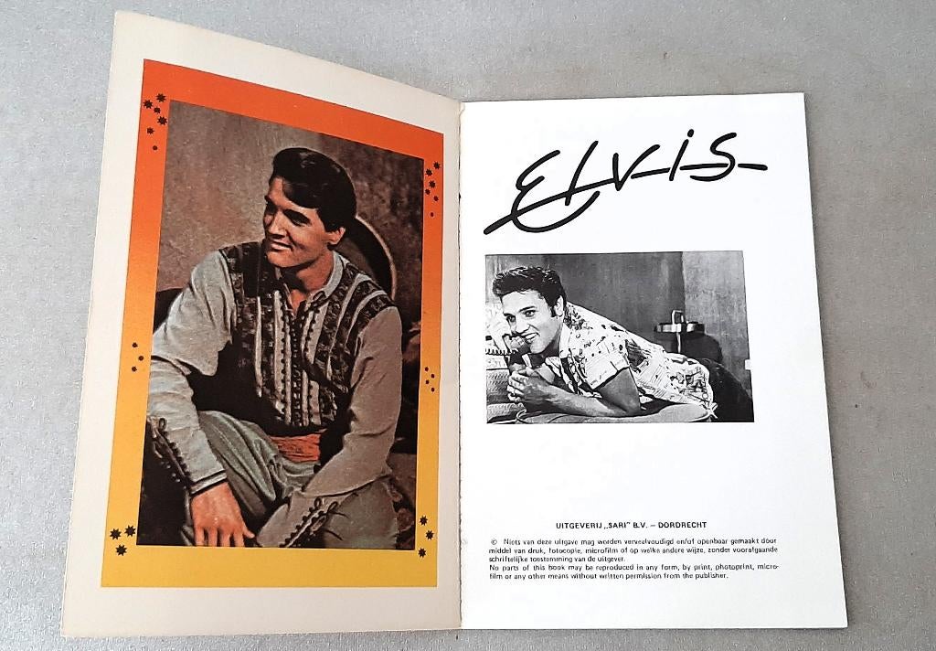 Superstars boekje nr 5  'Elvis', Artiest, Ophalen of Verzenden, Zo goed als nieuw, Uitgeverij Sari, Dordrecht