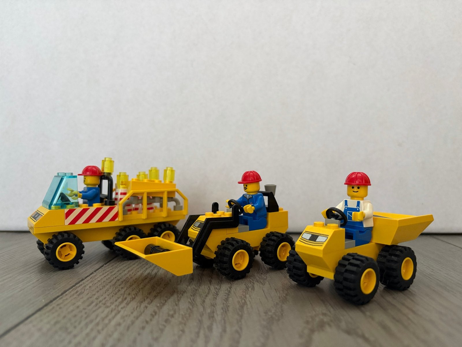 Lego System 6565, 6566, 6568 - Bouwvoertuigen set, Ophalen of Verzenden, Zo goed als nieuw, Overige merken