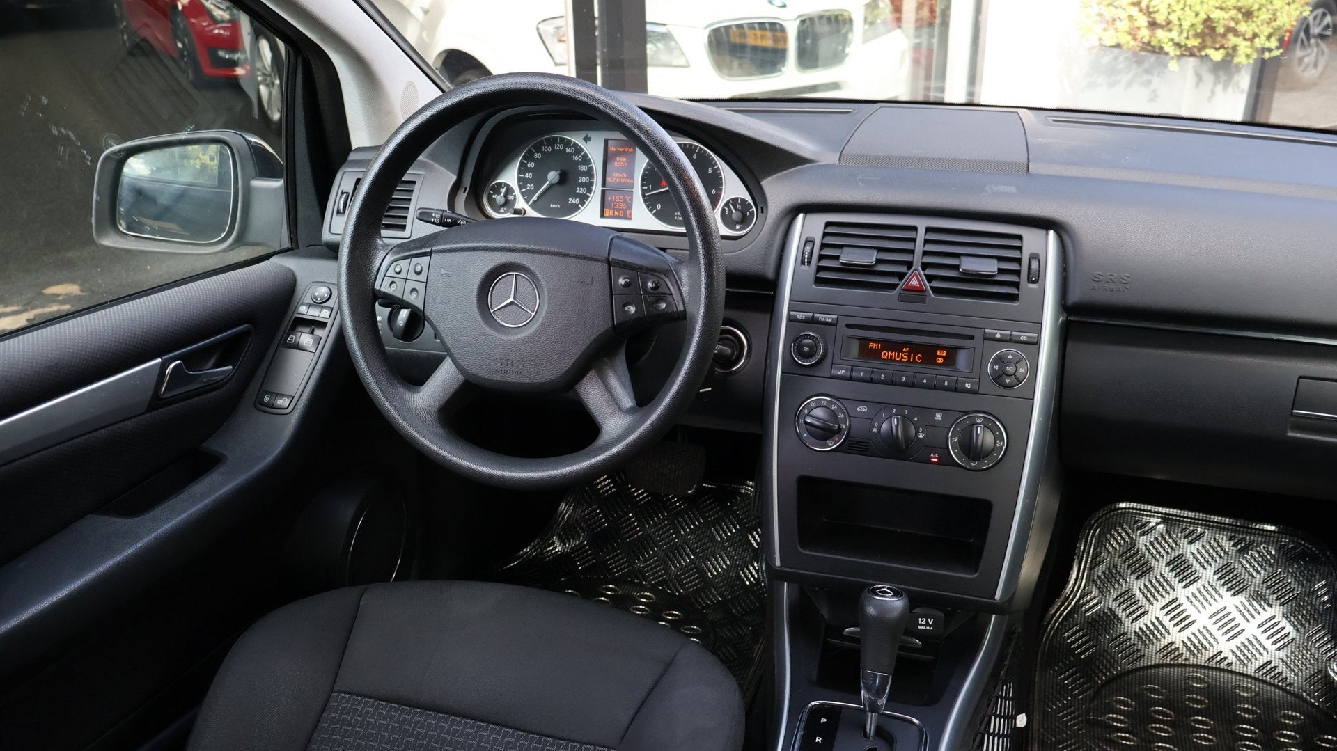 Mercedes-Benz B-klasse 160|Airco|Cruise|Lmv|LPG!|Nieuwe apk, Auto's, Stof, Zwart, Zwart, Bedrijf
