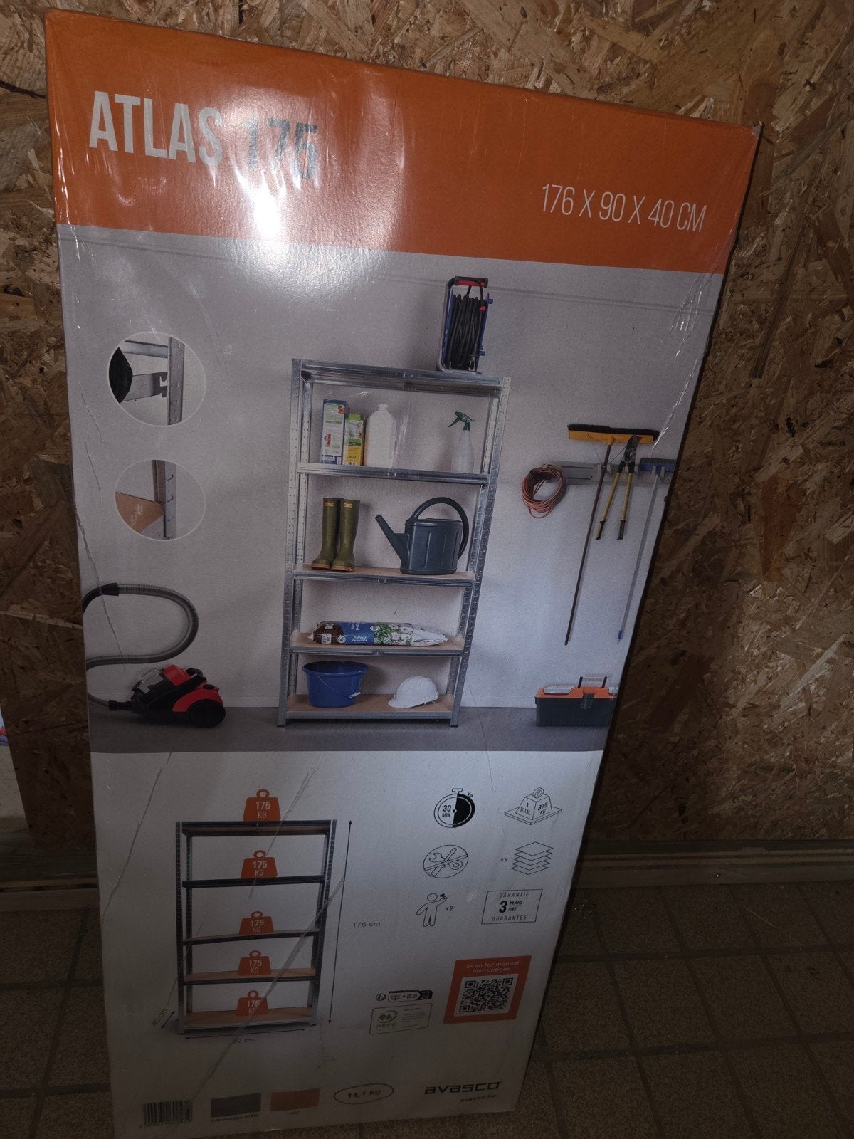 Stellingkast nieuw in doos, Ophalen, Nieuw