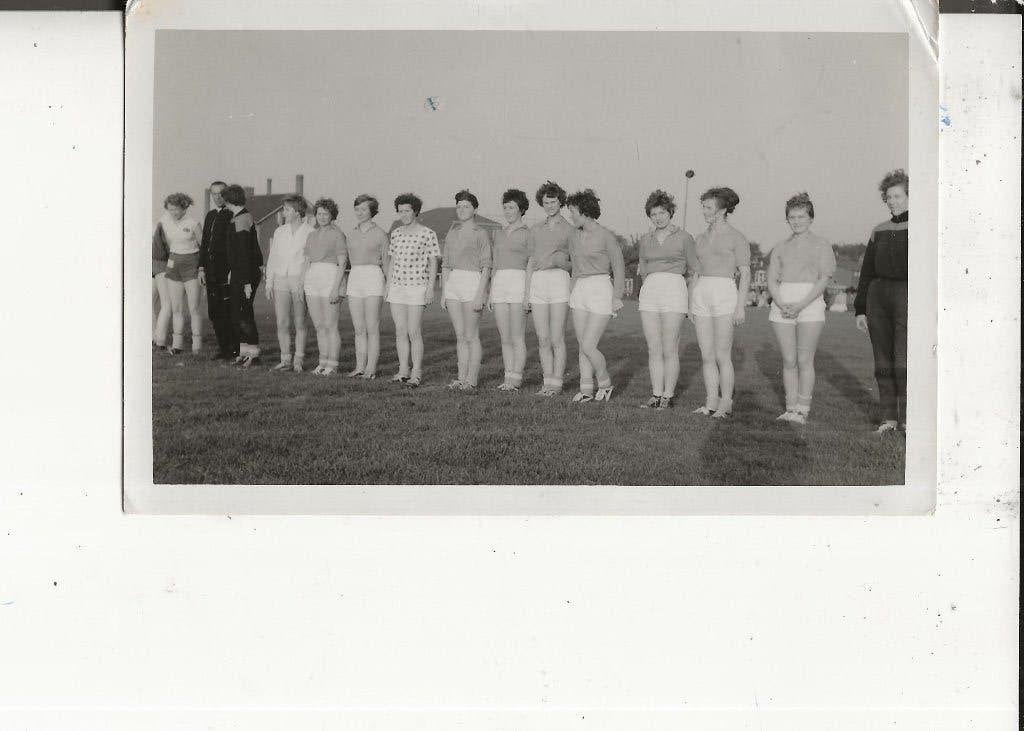 Poeldijk Handbaldames Verburgh Fotokaart, Ophalen of Verzenden, 1940 tot 1960, Ongelopen, Zuid-Holland