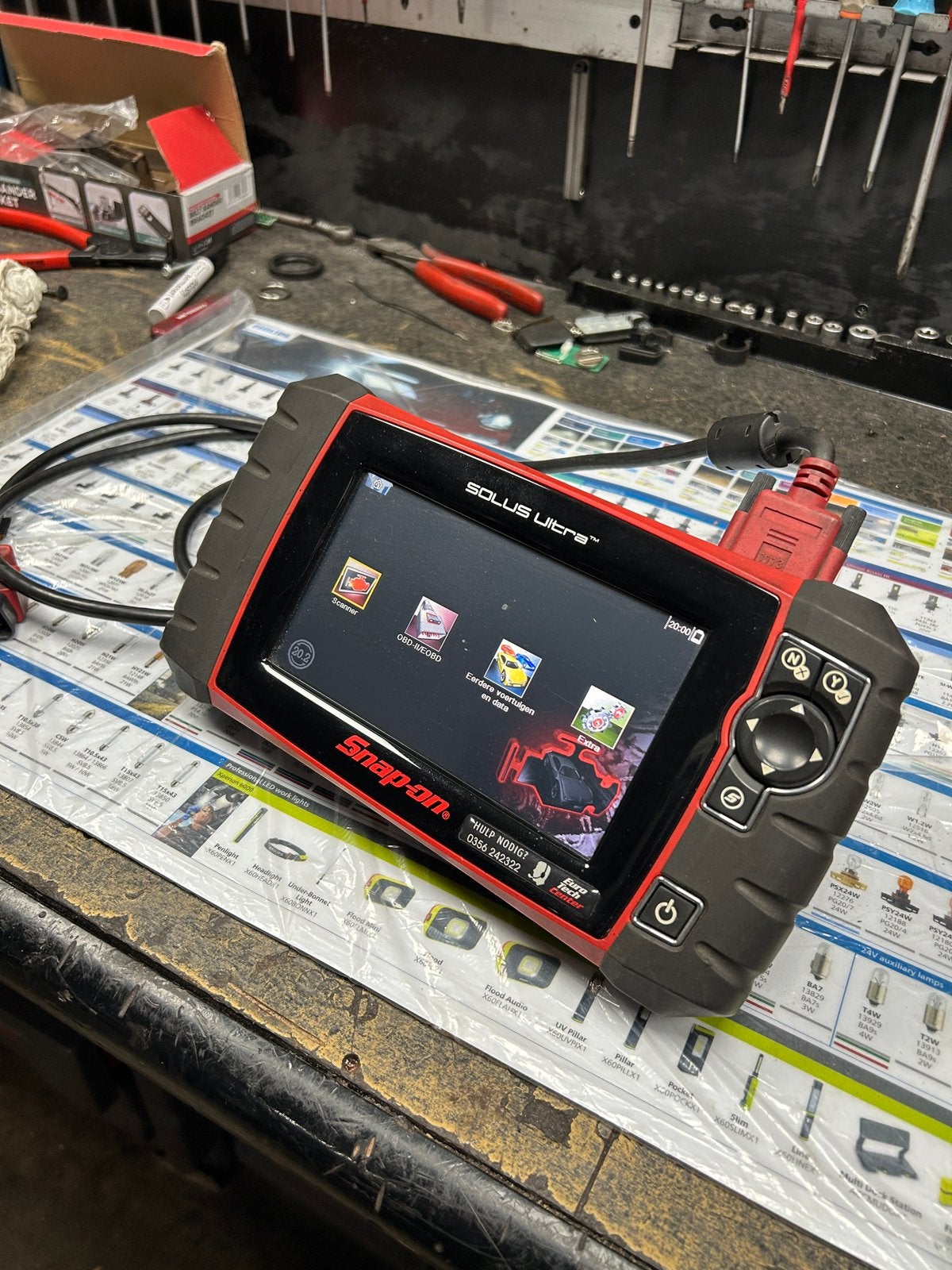 Snap on solus ultra, Computers en Software, Ophalen of Verzenden, Zo goed als nieuw, Landkaarten