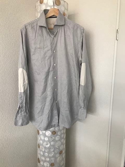 Artu napoli blouse overhemd maat 41, Blauw, Zo goed als nieuw, Artu napoli, Merkfreak