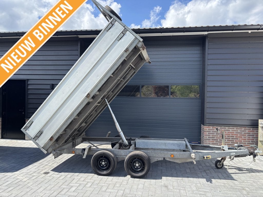 Henra kipper aanhanger aanhangwagen tandemasser plateauwagen, Gebruikt