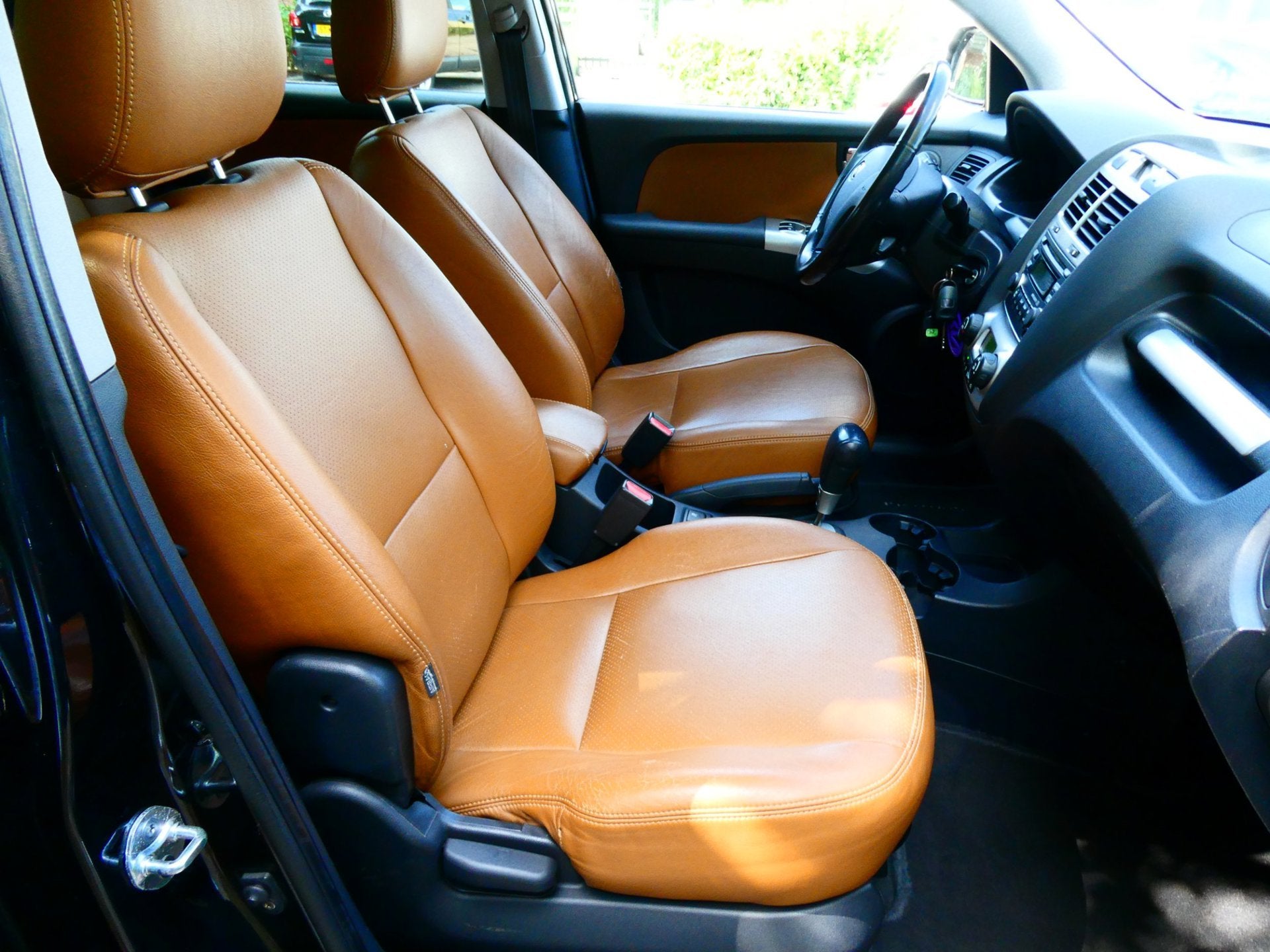 Kia Sportage 2.7 V6 4WD 176pk Automaat Clima Cruise Leder Tr, Auto's, Kia, Automaat, Gebruikt, 2656 cc, Zwart