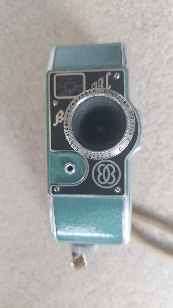 Analoge opwindbare videocamera van Eugen Bauer uit 1950/60, Audio, Tv en Foto, Videocamera's Analoog, Camera, 8mm, Ophalen