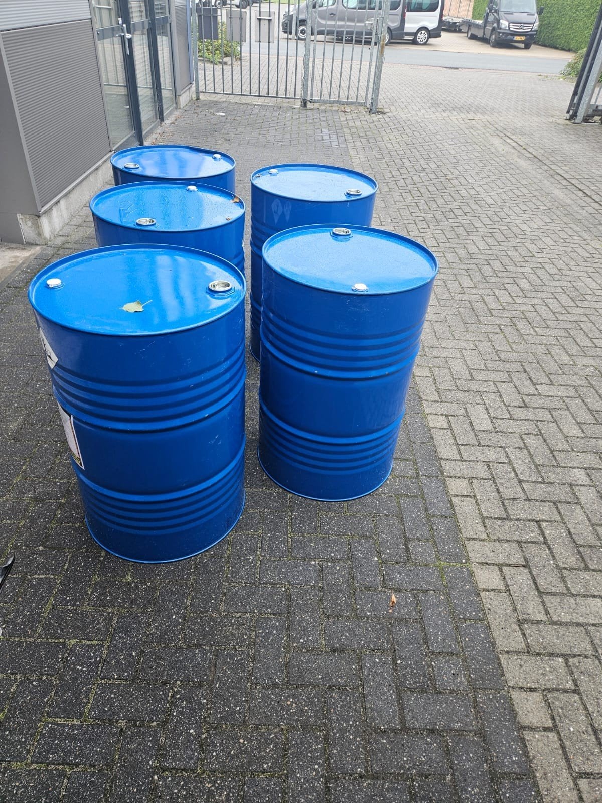 Lege 200 liter vaten - 3 stuks beschikbaar, Ophalen, Gebruikt