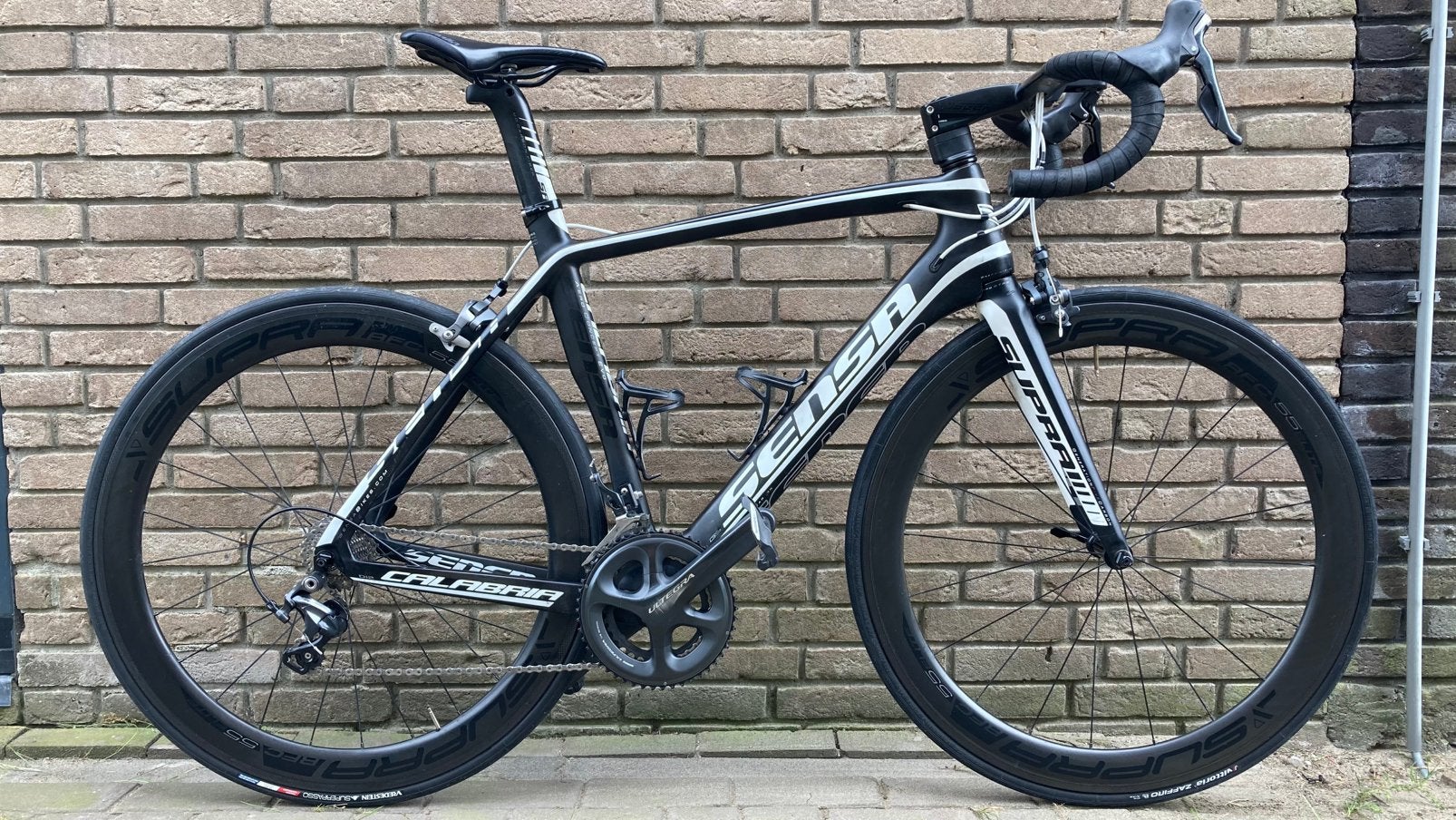 Sensa Calabria Aero Carbon maat 54, Fietsen en Brommers, Fietsen | Racefietsen, 28 inch, Gebruikt, Carbon, Meer dan 20 versnellingen