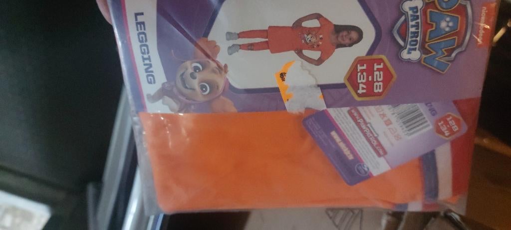 Paw patrol oranje leghing maat 104, Kinderen en Baby's, Kinderkleding | Maat 104, Broek, Meisje, Nieuw, Ophalen of Verzenden