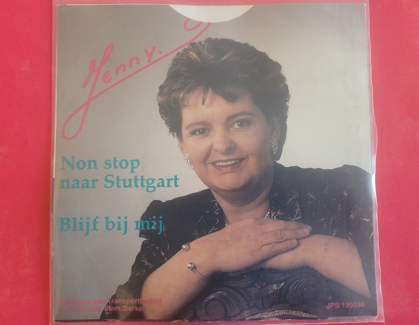 Jenny - Non stop naar Stuttgart - Blijf bij mij ., Ophalen, Zo goed als nieuw, Overige formaten, Levenslied of Smartlap