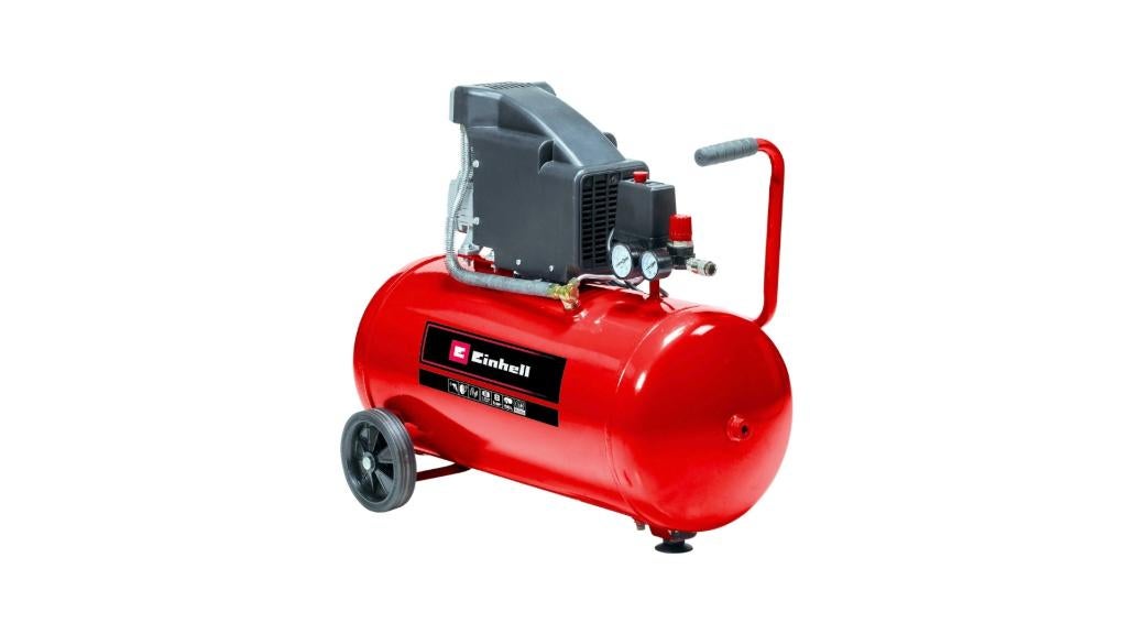 Einhell Compressor 50L 8 Bar, Ophalen, 6 tot 10 bar, Nieuw, Minder dan 200 liter/min