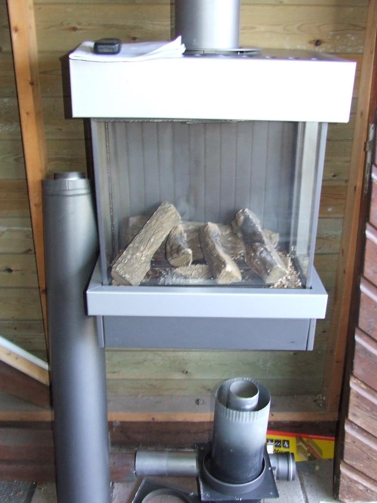 Dru diablo Gashaard met Gesloten Verbranding, Huis en Inrichting, Kachels, Ophalen, Gas, Zo goed als nieuw, Hangend