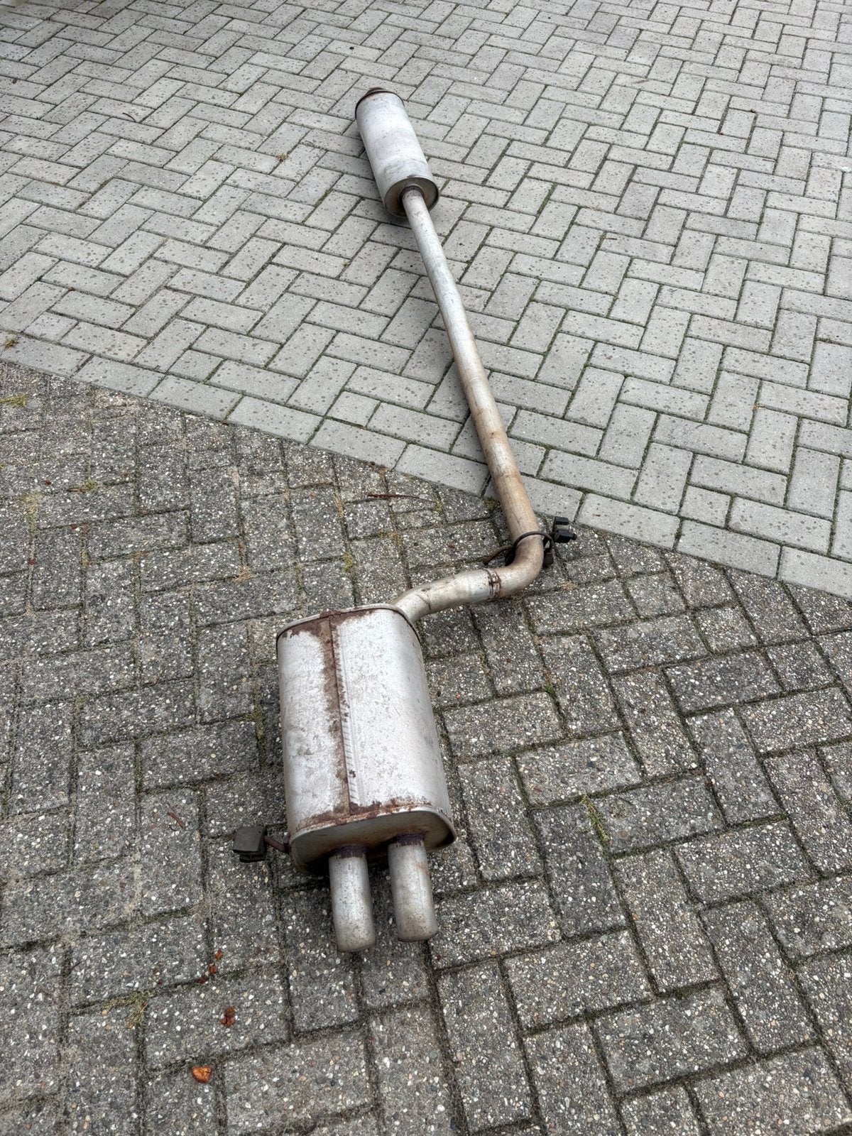 Uitlaat met achterdemper Volvo XC90 2.9 T6, Ophalen, Volvo
