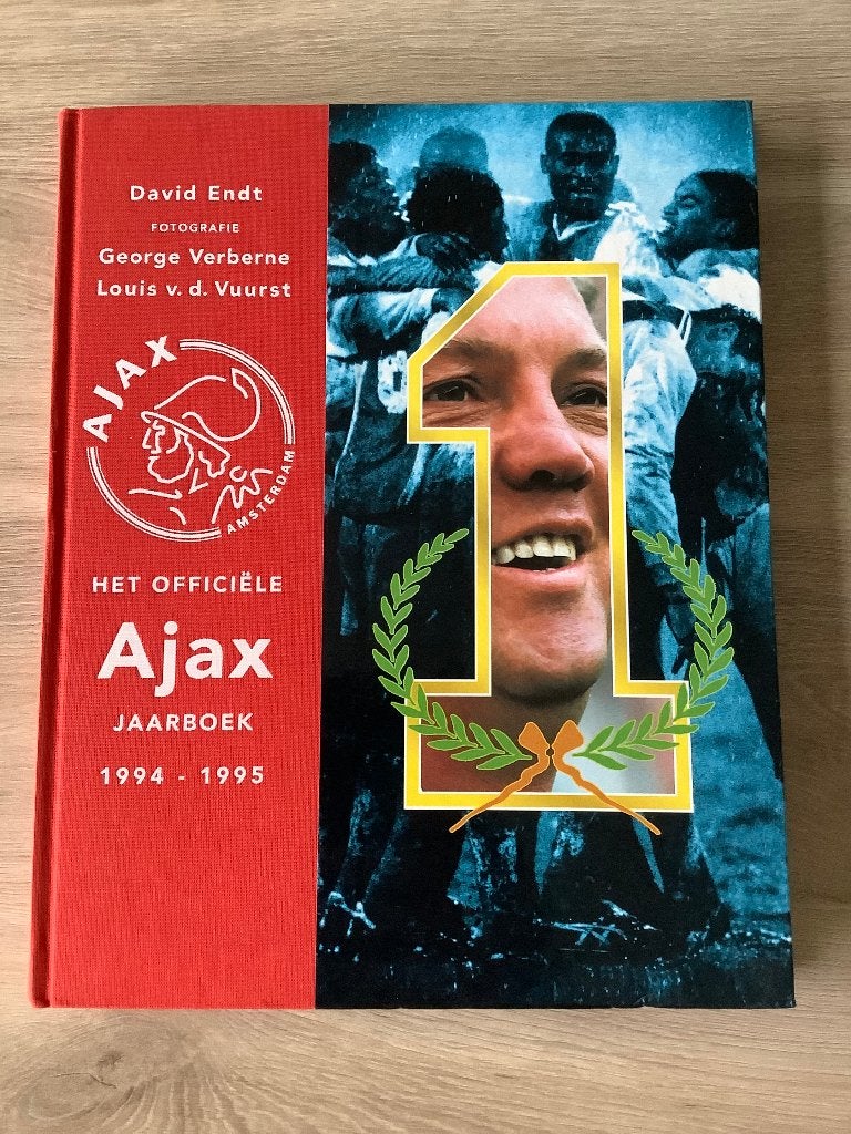 Ajax Jaarboek 1994-1995, Ophalen of Verzenden, Zo goed als nieuw, Ajax Amsterdam, Balsport