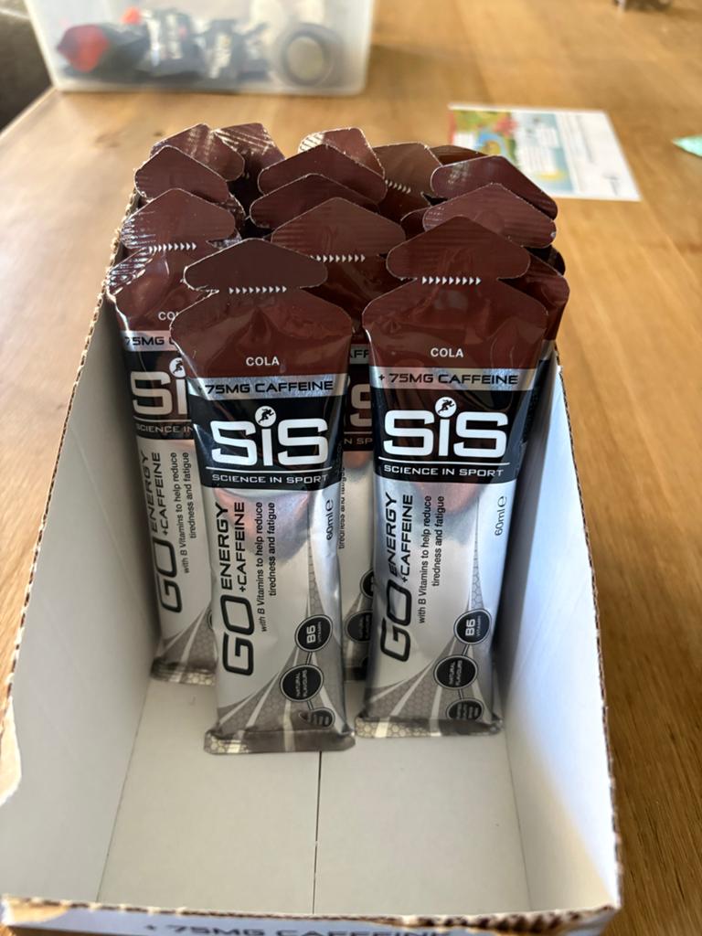 SIS GO Energy + Caffeine Gels - Cola Smaak (20 stuks), Sport en Fitness, Ophalen, Nieuw, Poeder of Drank