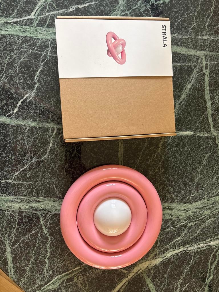 IKEA STRÅLA LED decoratielamp roze, Huis en Inrichting, Ophalen of Verzenden, Zo goed als nieuw, Overige typen