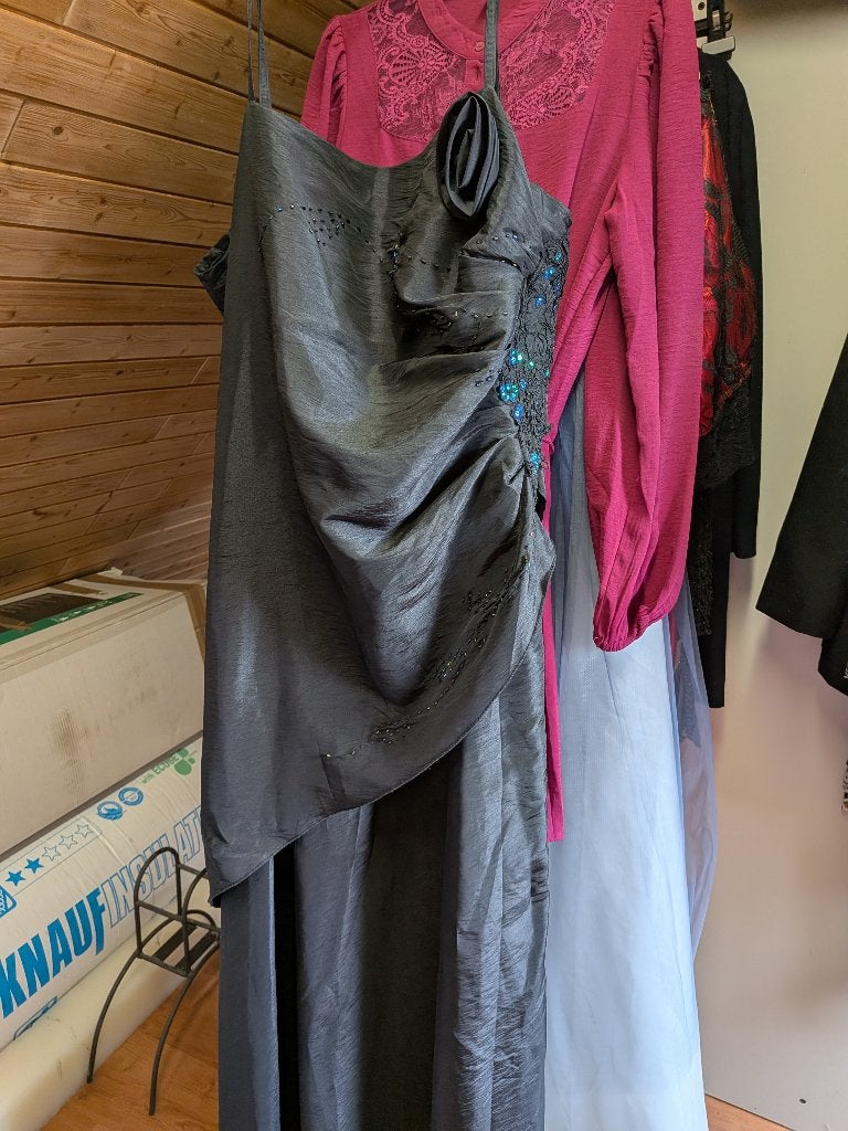galajurk maat 48, Kleding | Dames, Gelegenheidskleding, Galajurk, Zwart, Maat 46/48 (XL) of groter, Ophalen of Verzenden