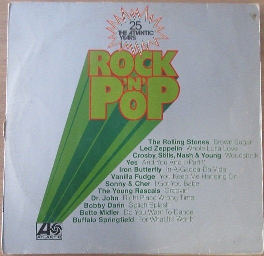 Rock 'N' Pop - 25 The Atlantic Years - Diverse artiesten, Fotohoes, Ophalen of Verzenden, Gebruikt, 12 inch