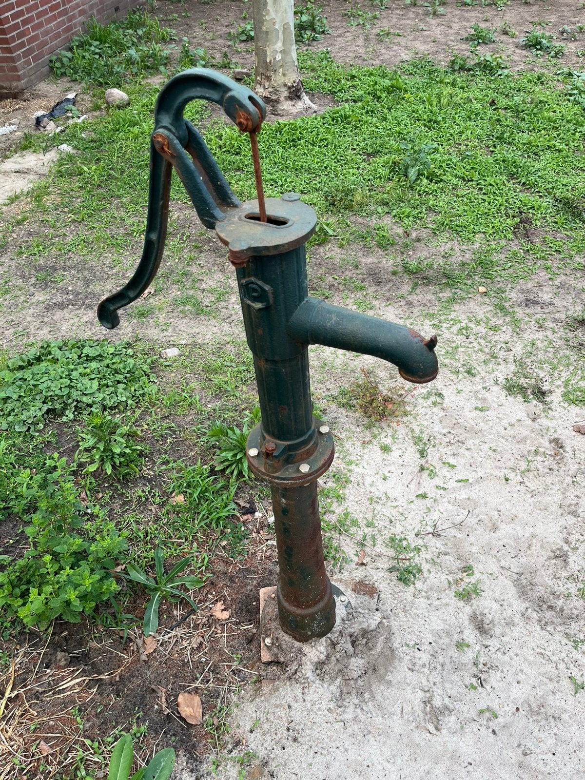 Hand waterpomp, Tuin en Terras, Waterpompen, Ophalen, Zo goed als nieuw, Handmatig, Overige typen