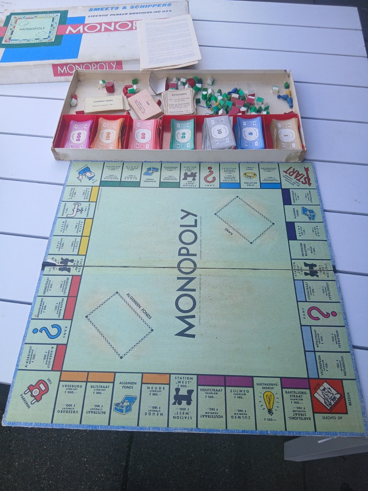 origineel Monopoly spel, Hobby en Vrije tijd, Gezelschapsspellen | Bordspellen, Ophalen of Verzenden