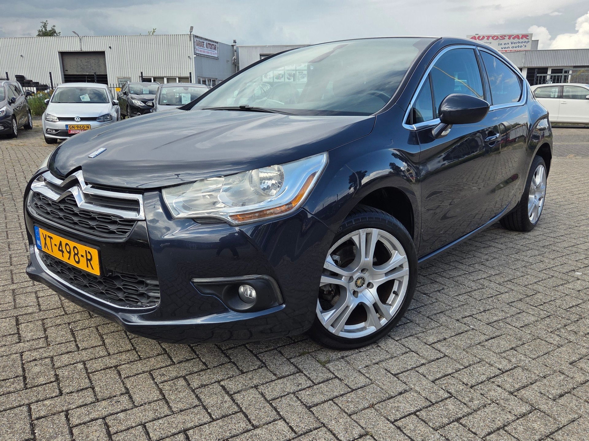 Citroen DS4 1.6 THP So Chic/COMPLEET ONDERHOUD, Auto's, Citroën, 15 km/l, Gebruikt, 680 kg, Blauw